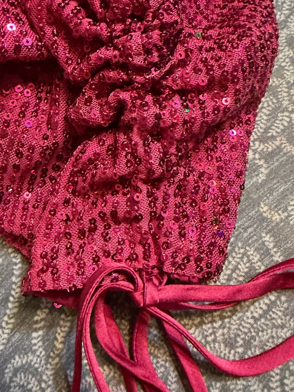 wild fable Hot Pink Sequin Mini Dress size XXL - Picture 11 of 11